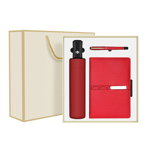 Company Business <strong>Gifts</strong> <strong>Umbrella</strong> Pen Notebook U Disk Luxury VIP Office Stationery <strong>Gift</strong> <strong>Set</strong> - Product Image 5