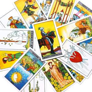 OEM Custom Rider Waite Tarotkaarten Fabrikant Klassiek Deck Volledig 78 Kaarten - Product Image 3