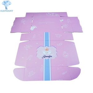 Custom Folding Cardboard Printed Girl Boy Baby Product Care Gift <b>Box</b> - Product Image 3