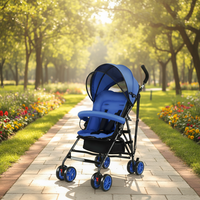 Poussette parapluie légère et pliable pour bébé avec amortisseur et frein de sécurité pour le voyage – Vente en gros – L'accessoire de marche indispensable pour bébé
