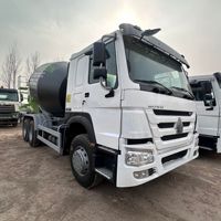 Camion malaxeur à béton HOWO 12 m³ 6x4, machine industrielle à ciment, vente chaude
