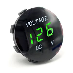 Voltmètre numérique étanche pour voiture, DC 12V-24V, affichage LED, pour moto, bateau, VTT, camion, refit - Product Image 3