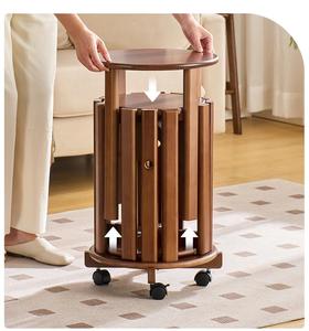 Nhà Máy bán hàng trực tiếp rắn gỗ đa mục đích Stackable Phân Vòng cạnh bàn cà phê ghế ăn - Product Image 6