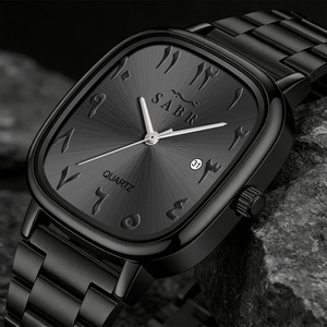 Montre de marque japonaise en acier inoxydable, alliage, quartz, montre de luxe haut de gamme pour homme, montre de business Sabr - Product Image 6