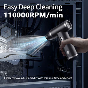 Mini Electronic 150000 RPM 4000MAH Plumero de aire eléctrico Práctico Plumero de aire Refrigeración Turbo Jet Soplador Metal Mini Jet Fan - Product Image 2