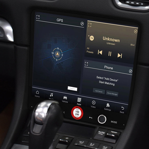 Pour Porsche 911/718/Boxster 12-22, lecteur multimédia de tableau de bord de voiture 8,4 pouces avec écran tactile Android OS, GPS, CarPlay et DVR - Product Image 5
