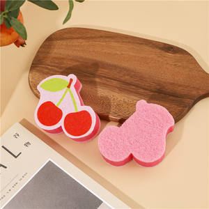 环保定制形状洗碗海绵厨房清洁洗涤器和垫洗碗海绵 - Product Image 4