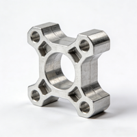 Composants de bras robotique usinés CNC de haute précision et usinés par électroérosion à fil - Pièces mécaniques en aluminium/acier inoxydable