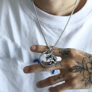 Listo para enviar Colgante <span class=keywords><strong>de</strong></span> acero inoxidable Alien Recién <span class=keywords><strong>nacido</strong></span> Embrión Collar <span class=keywords><strong>de</strong></span> acero inoxidable <span class=keywords><strong>Cadena</strong></span> Collar <span class=keywords><strong>de</strong></span> xenomorfo - Product Image 6