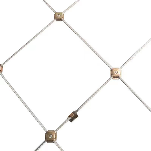 Rete di fune personalizzabile sls attivo pendio di protezione e sistema di rete di sicurezza per barriere di recinzione di roccia - Product Image 2