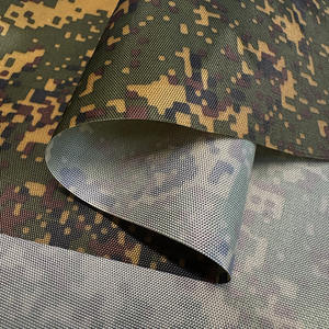 防水プリントPUコーティング210D中厚ポリエステル迷彩柄オックスフォード生地 幅57/58インチ バッグ、テント、カーカバー、ドレス用 - Product Image 1