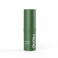 Contenant de bâton de déodorant en PP écologique avec tube torsadé, couvercles de protection solaire, bouteille anti-transpirante en plastique recyclable