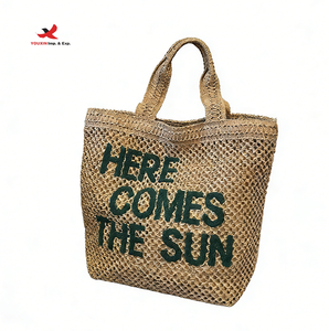 Customize Logo Summer Holiday <b>Straw</b> Tote Beach <b>Bag</b> 2026 New Fashion Paper Rope Crochet Weaving <b>Straw</b> <b>Bags</b> RTS Bulk Mixed Order - Product Image 2