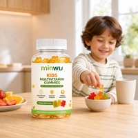 Complément Nutritionnel Complet Quotidien pour Enfants - Gummies Multivitaminés Antioxydants pour Enfants Pires à Tous les Goûts - Améliore l'Immunité