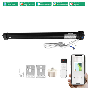 Motor Tubular Inteligente Tuya Smart de 45 mm para Persianas Enrollables, Control <span class=keywords><strong>por</strong></span> Voz <span class=keywords><strong>a</strong></span> través de Aplicación, 20 Nm, Compatible con Google Home - Product Image 5