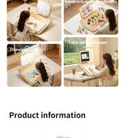 Support de Lecture YD-20Pro+ OEM ODM avec Lampe de Protection Oculaire Ra98 CRI Élevé, Support de Livre en Bois Réglable pour Étudiants et Enfants 2026