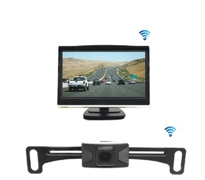 Kỹ Thuật Số Không Dây 5 Inch Màn Hình Và Máy Ảnh Xe Đảo chiều Aid Dễ Dàng Cài Đặt Không Dây Gương Màn Hình Cho Xe - Product Image 1