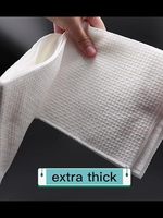 Soft Large Luxury 100% Cotton Disposable Compressed Towel for Hotel Bathroom Spa Travel Highly Absorbent