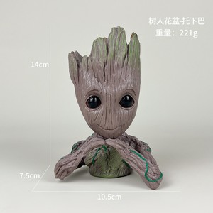 4 styles <span class=keywords><strong>de</strong></span> pots <span class=keywords><strong>de</strong></span> fleurs Tree Man Pen Flower Pot the Galaxy Flowerpot Baby <span class=keywords><strong>Groot</strong></span> - Product Image 4
