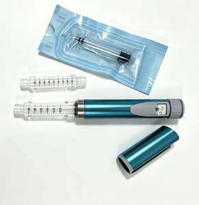 Injecteur métallique V3 3 ml, cartouche à échange rapide, ultra fin, format poche, dispositif de traitement quotidien du diabète - Product Image 1