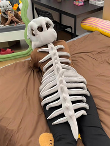 Hot Bán Đồ Chơi Sang Trọng Khủng Long Bộ Xương Trang Phục Hat Cho Trẻ Em & Người Lớn | Halloween Cosplay, Món Quà Sinh Nhật | Sang Trọng Đảng Mặc - Product Image 4