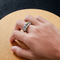Rotatif Pixiu Feng Shui Anillo Amulette Anneau Vintage Personnalisé Chance Fengshui Pixiu Richesse Brave Anneau Hommes Femmes Couple Anneaux