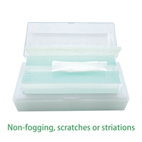 Microscope Slide Histology Slip Disposable Individually Packaged Aluminum Foil Pack Microscope Cover Glass