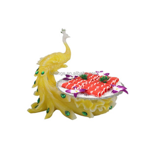 ชุดอาหารซูชิปลาแซลมอนญี่ปุ่น จานอาหารค่ำสำหรับร้านอาหาร จานขายส่ง จานซาชิมิสร้างสรรค์ จานใส่น้ำแข็งแห้ง เครื่องครัว - Product Image 5