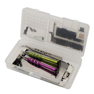 Boîte de rangement <span class=keywords><strong>double</strong></span> couche pour réparation de téléphones portables, organisateur de vis pour écrans LCD, cartes mères et puces IC - Product Image 5