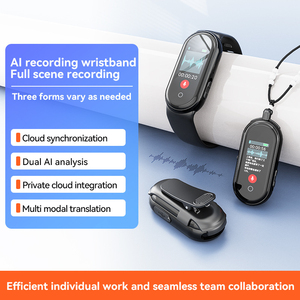 <b>Smart</b> Voice Recorder <b>Bracelet</b> With HD Noise Reduction Real-time Translation Summary Function For Business Meeting - Product Image 4