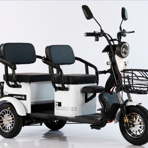 รถสามล้อไฟฟ้าแฟชั่นปี 2024 แบบเปิดประทุน 4 ที่นั่ง - Product Image 3