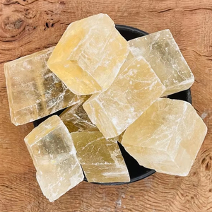 Bán buôn đá Calcite tự nhiên màu vàng chất lượng cao, đá Calcite thô màu vàng, khoảng 5-10 viên/kg - Product Image 1