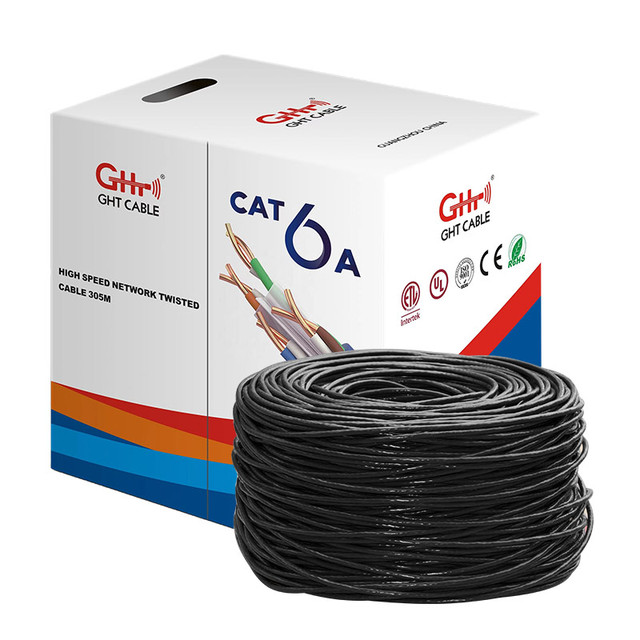 Sales Of High-quality Network Cables Outdoor Utp Siamese Cable/cat5e+rvv Lan Cable