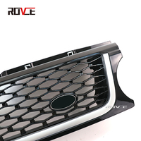 ROVCE – Grille de pare-chocs avant et couvercle de ventilation latérale, noir et argent pour Land Rover Range Rover Sport L320 2010-2013, nouvel arrivage