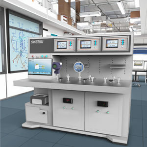 Endüstriyel basınç aletleri için çok fonksiyonlu kalibrasyon ile Shelok tam otomatik basınç kalibrasyon iş istasyonu - Product Image 5