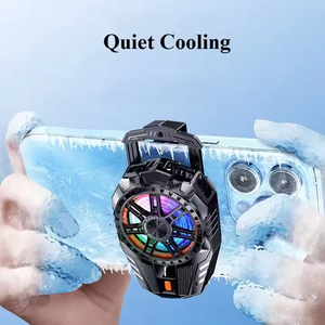 Refroidisseur <span class=keywords><strong>de</strong></span> téléphone RGB en gros à faible niveau sonore, avec refroidissement semi-conducteur et trois niveaux <span class=keywords><strong>de</strong></span> refroidissement pour les joueurs et l'e-sport. - Product Image 2