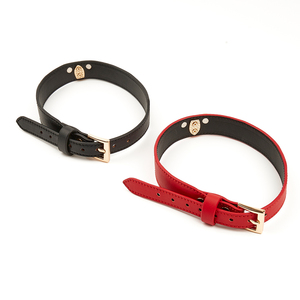 <span class=keywords><strong>Bondage</strong></span> Gear collier en cuir véritable noir rouge BDSM Kits jouets sexuels pour adultes pour femmes Juguetes Sexuales couleur boîte emballage - Product Image 5