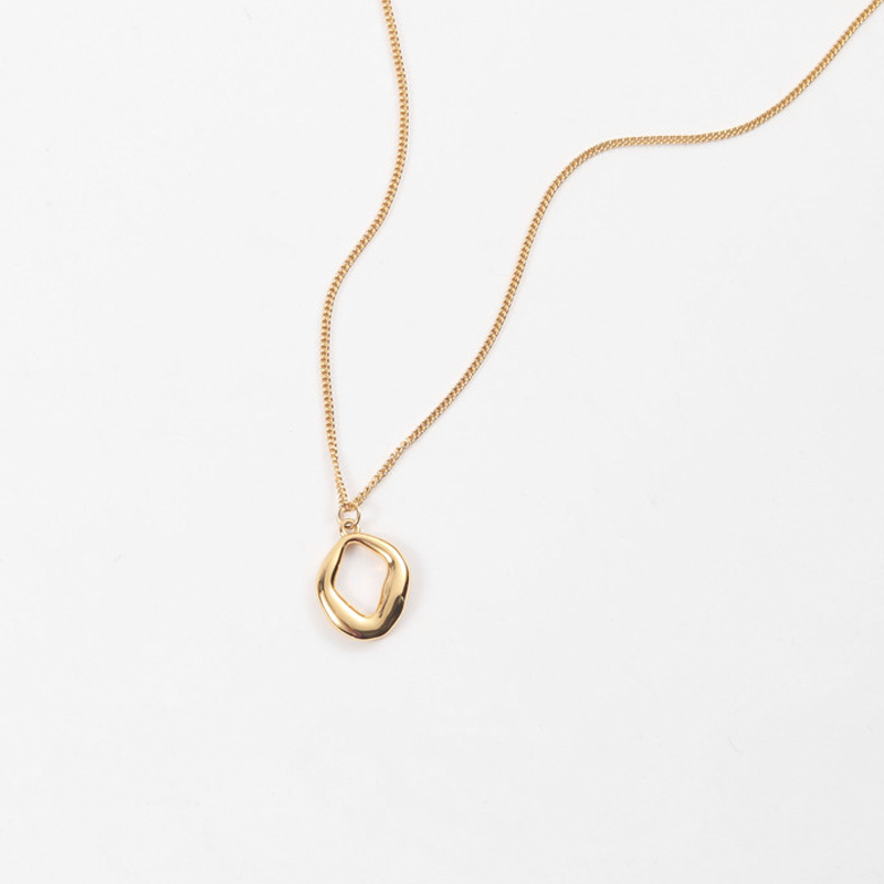 Tarnish Free 18k Gold Plate Paperclip