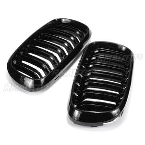 กระจังหน้าคู่แบบ Double Slat สำหรับ BMW F15/F16 X5 X6 ปี 2014-2017 กระจังหน้าทรงไตคู่สำหรับรถแข่ง - Product Image 3