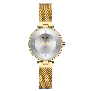 Orologio da polso da <span class=keywords><strong>donna</strong></span> classico in acciaio inossidabile con strass da <span class=keywords><strong>donna</strong></span> - Product Image 3