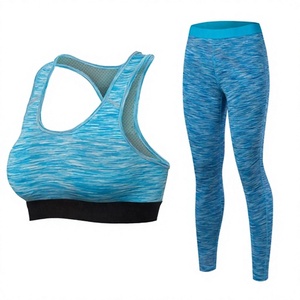 Services OEM – Nouveauté : Ensemble de sport 2 pièces pour femme grande taille, vêtements de fitness, yoga, gym, jogging, leggings taille haute, col en V - Product Image 1
