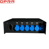 Système d'alimentation portable audio OPRA Power 8 32A 220V 6 canaux 10A sorties, disjoncteurs DZ47 40A, garantie 3 ans, scène, concert