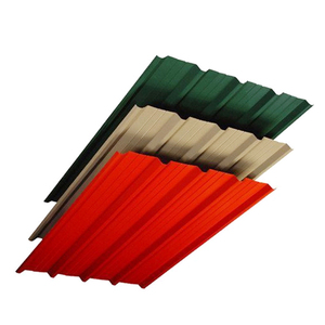 แผ่นหลังคาเหล็กชุบสังกะสีแผ่นหลังคาอลูมิเนียมลูกฟูก - Product Image 5