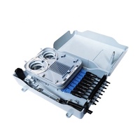 Boîtier de distribution de fibre optique FTTH 8 cœurs, boîte terminale de fibre optique 8 ports