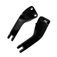 Kit de support de repose-pieds arrière pour Harley Dyna 2006-2017 Fat Bob Low Rider Switchback FXDB
