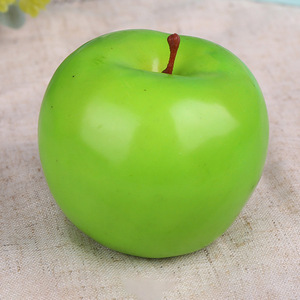 Lebensechter Künstlicher Grüner Apfel, Deko-Obst für Herbst, Thanksgiving, Tisch, Fenster, Bauernhaus, Lebensmittelszene, Fotografie-Requisite - Product Image 5