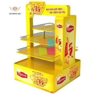 Promotion en usine depuis plus de 16 ans Pop Store Retail Shop Boisson Jus de fruits et légumes Thé Affichage en bois - Product Image 6