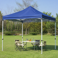 Tente extérieure personnalisée, tente pare-soleil, structure en alliage d'aluminium, pliable pour le rangement