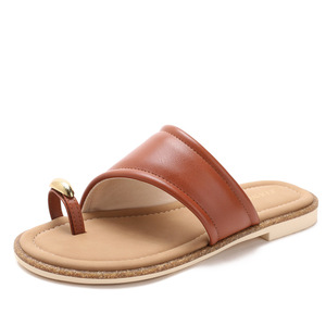 Sandalias Planas de Playa para Mujer, Estilo Romano, Minimalistas Francesas, Transpirables, Antideslizantes, para Vacaciones - Product Image 4