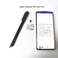 Ensemble stylo et bloc-notes intelligent pour l'écriture manuscrite et livre A5 avec application pour la synchronisation intelligente du cloud convenant aux cadeaux